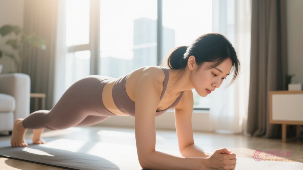 進階平板支撐示範