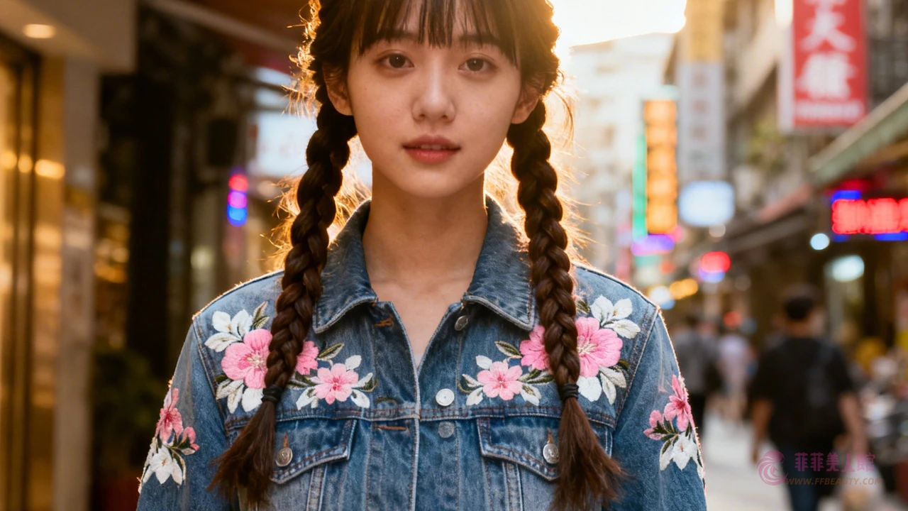 雙股麻花造型示範