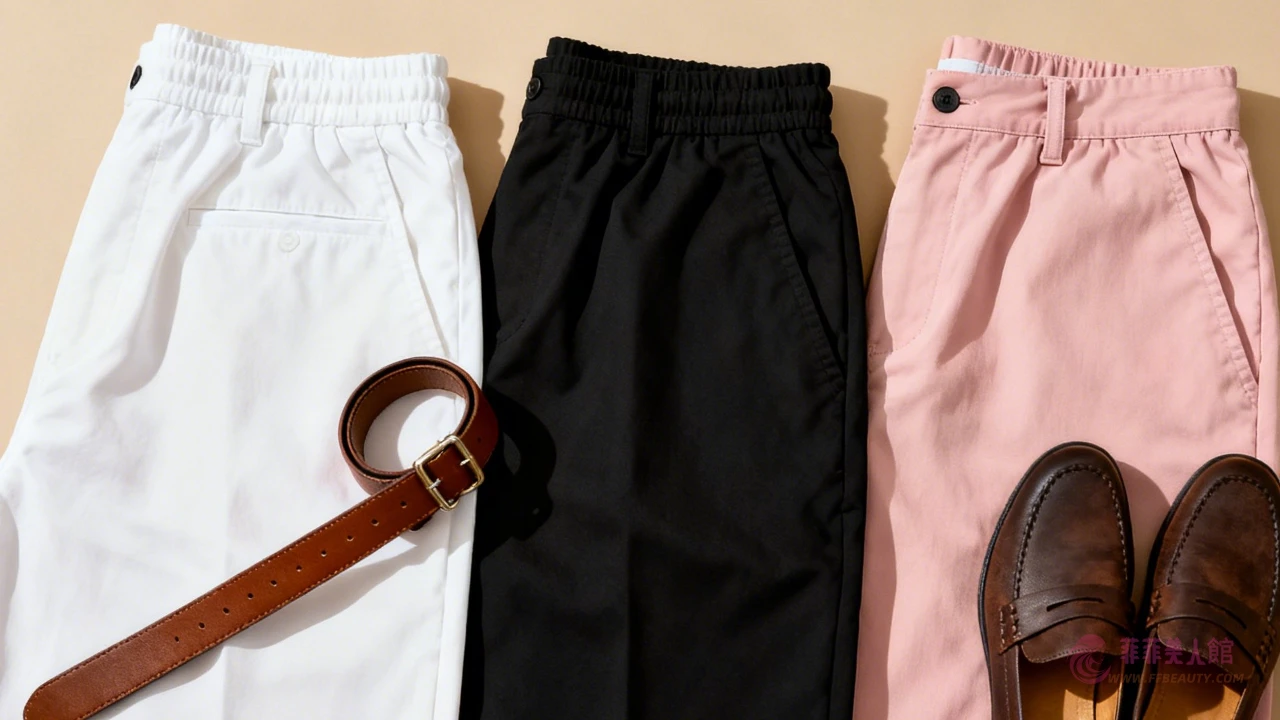 不同色系爸爸西褲