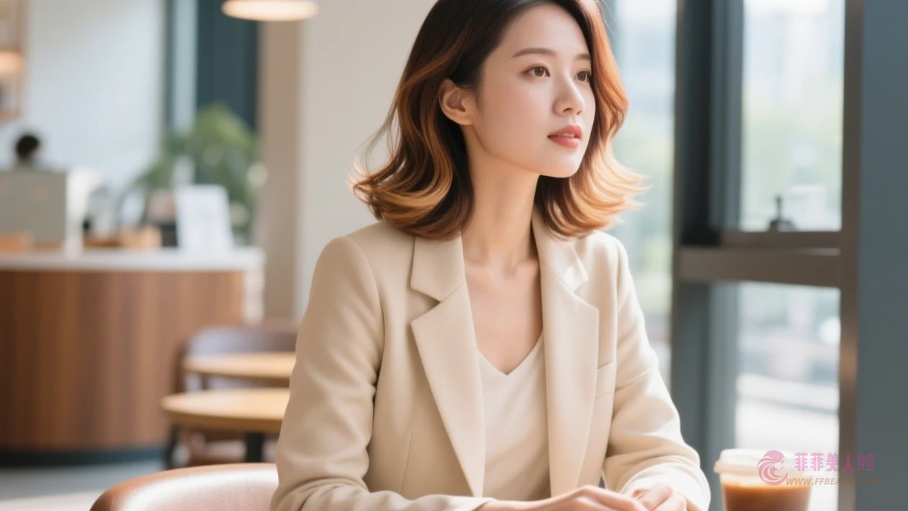 中短髮燙髮造型全指南｜OL最愛小臉秘訣×輕熟女修顏首選 - 菲菲美人館