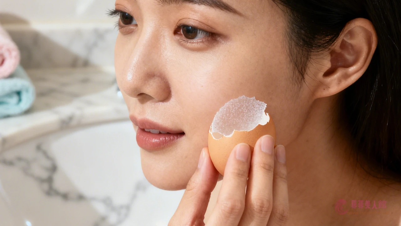 天然去角質示範