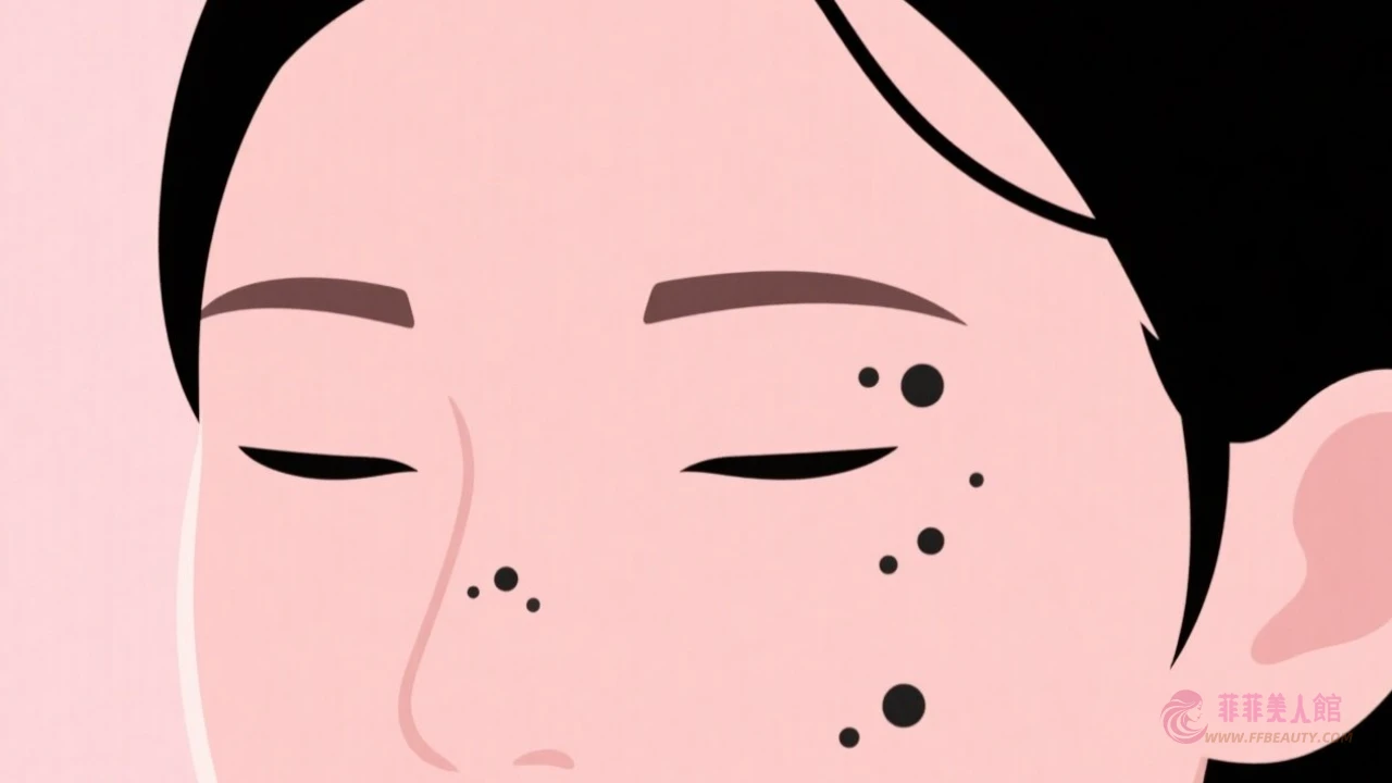 黑頭位置洩密身體警訊！從鼻頭到下巴的肌膚健康對應解析 - 菲菲美人館