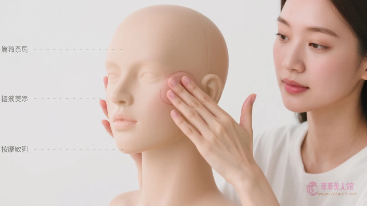 臉部按摩教學