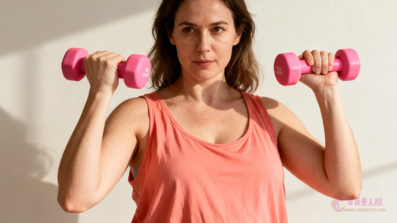 啞鈴訓練示意圖