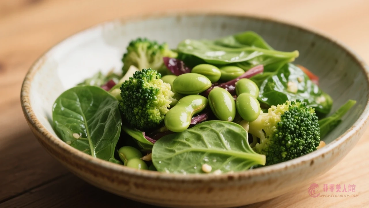 深綠色蔬菜沙拉