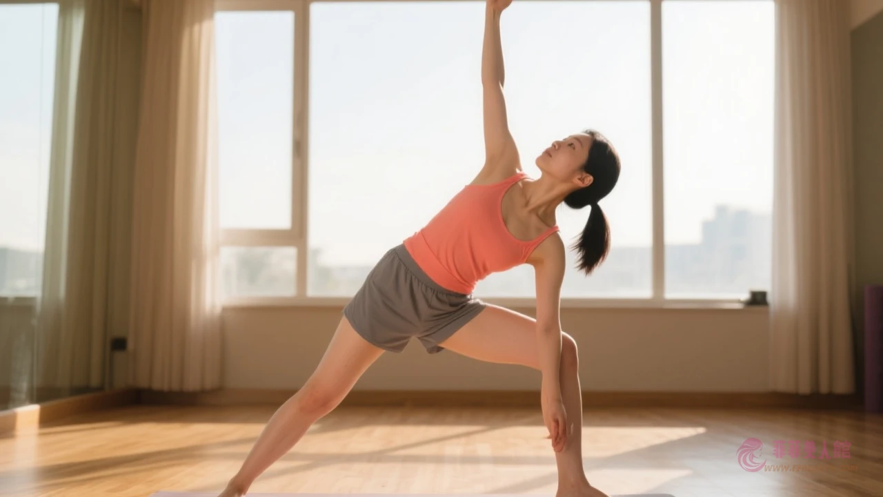 產後三角式瑜伽教學