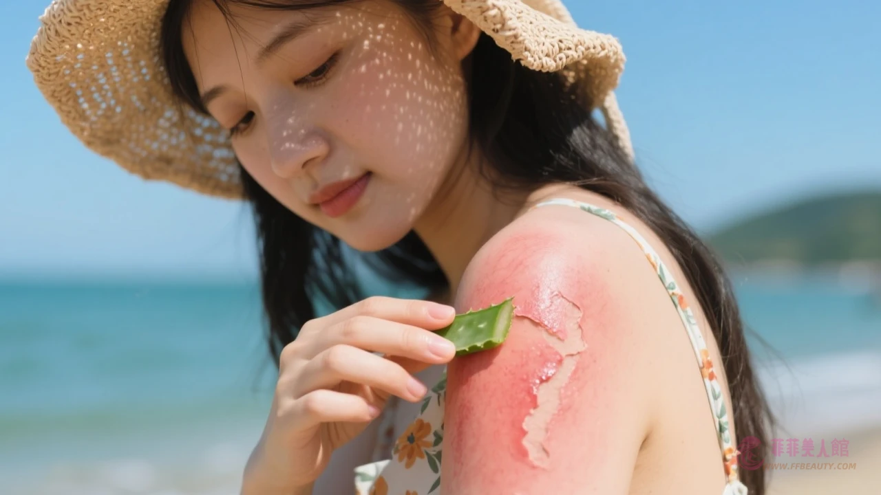 曬傷急救全攻略！醫師親授修復秘訣＋天然蔬果面膜DIY - 菲菲美人館
